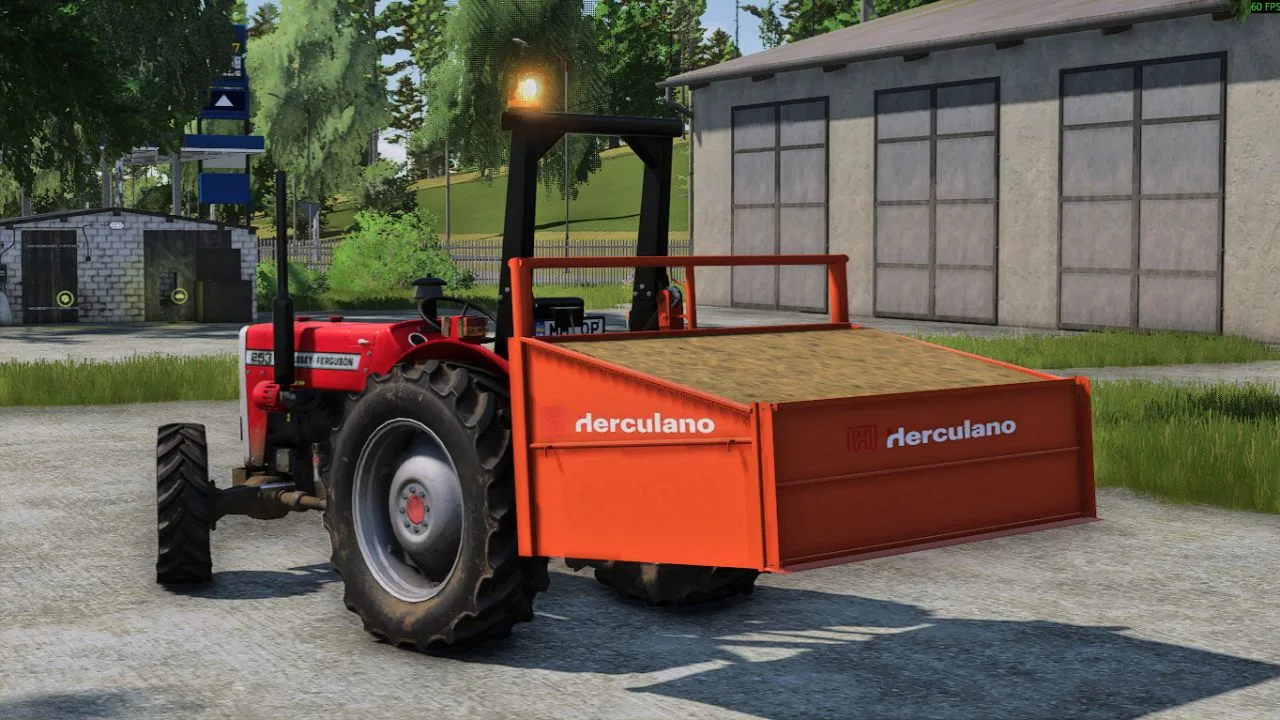 Herculano 3-point trailer FS25 - screenshot 3