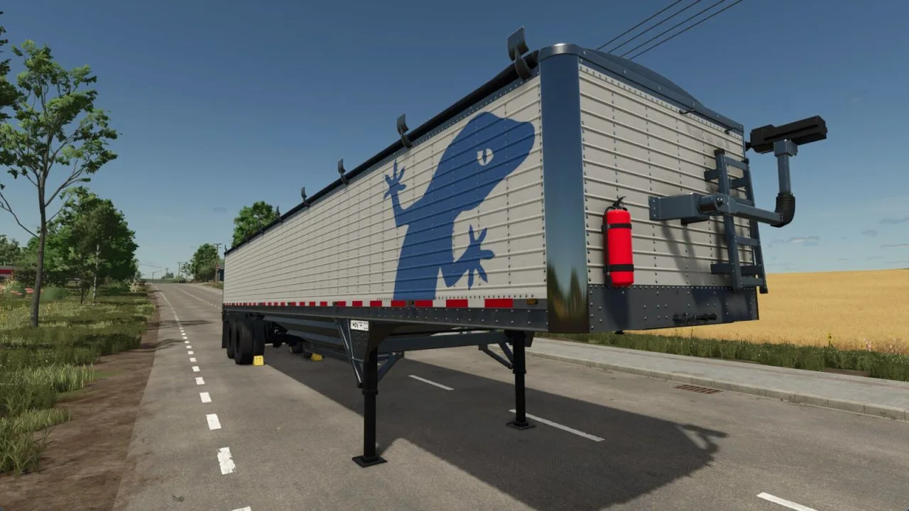 Lizard Underbelly Trailer FS25 - screenshot 1