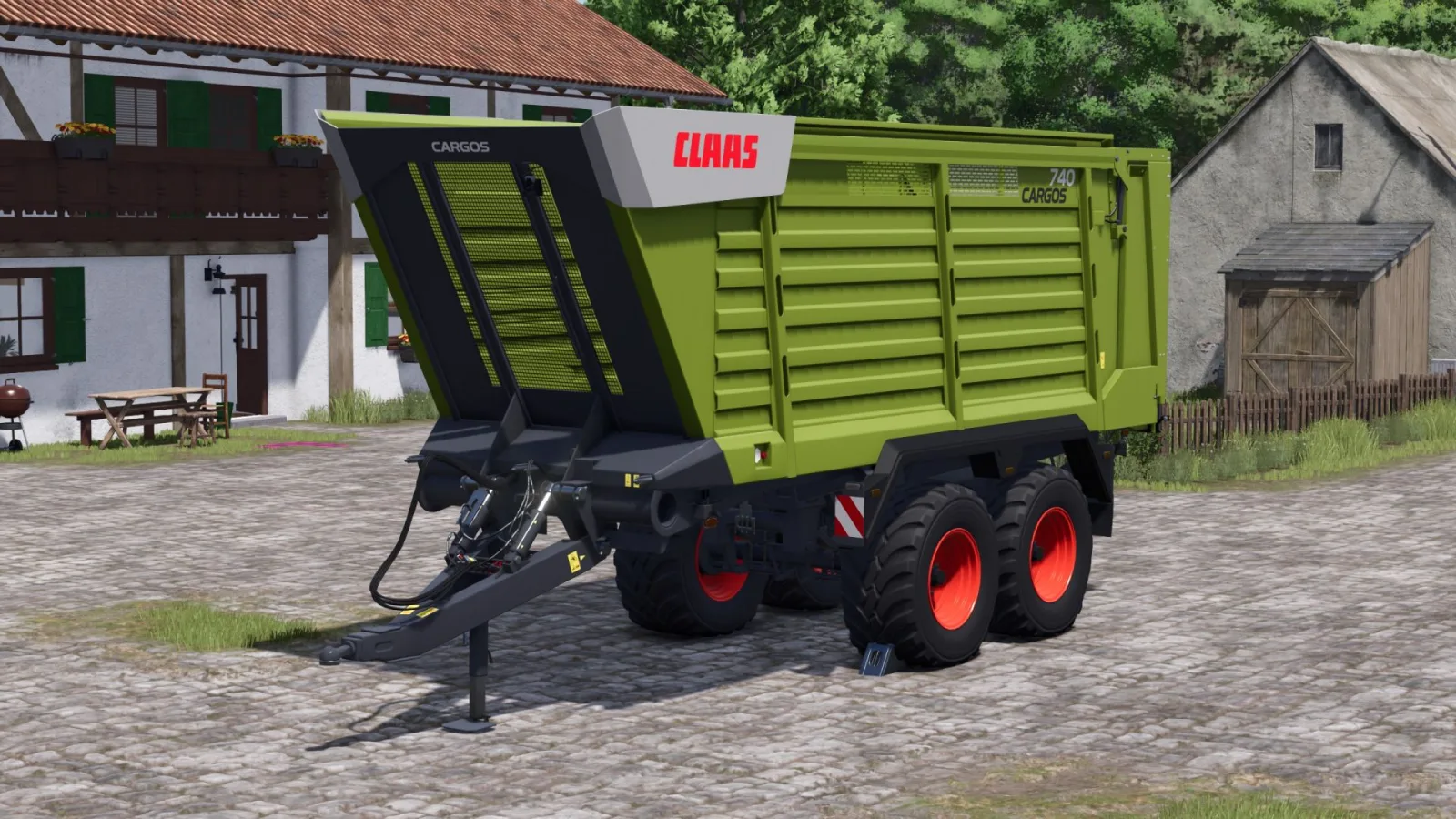 Claas Cargos 740 FS25 - screenshot 1