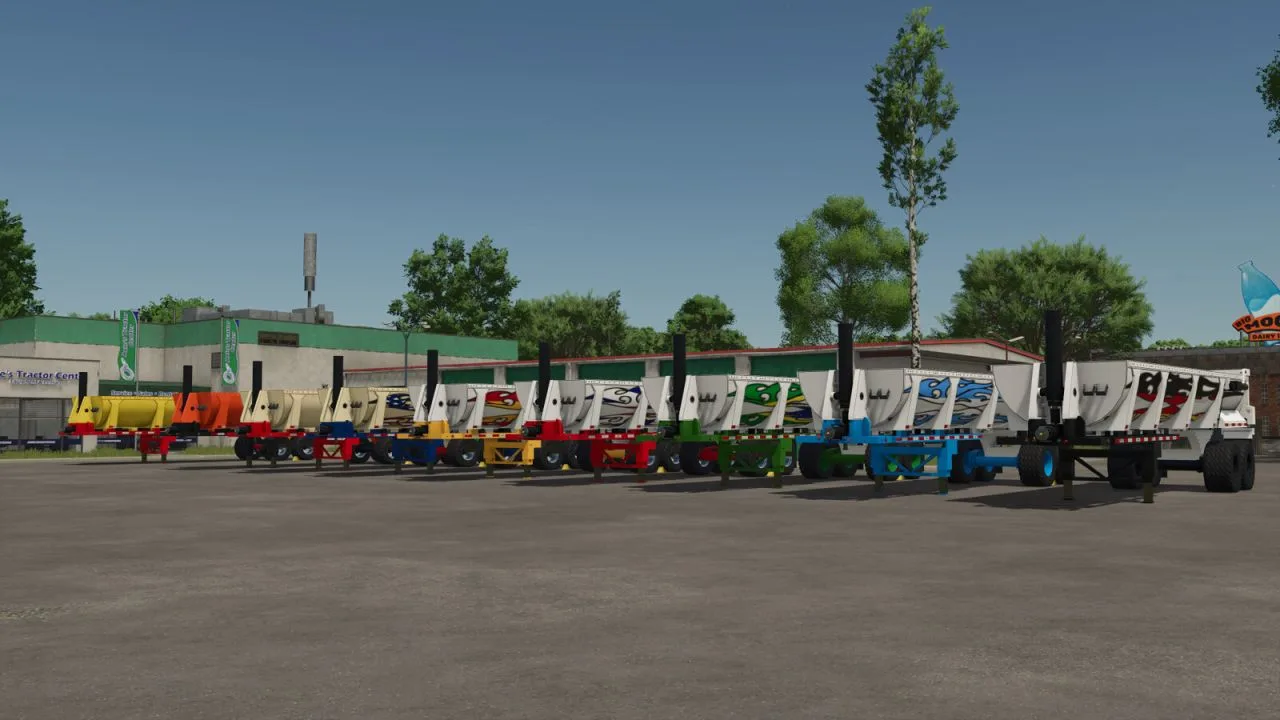 Trailer Scissors FS25 - screenshot 1