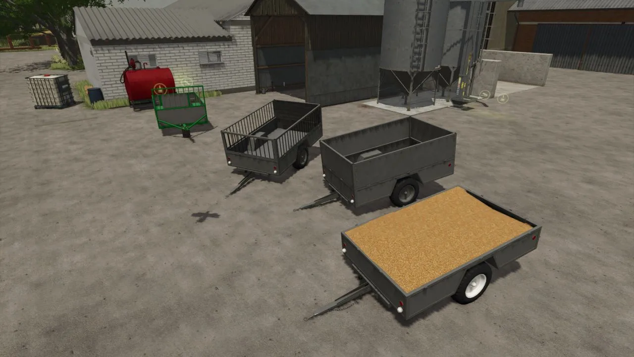 Small Agricultural Trailer FS25 - screenshot 2