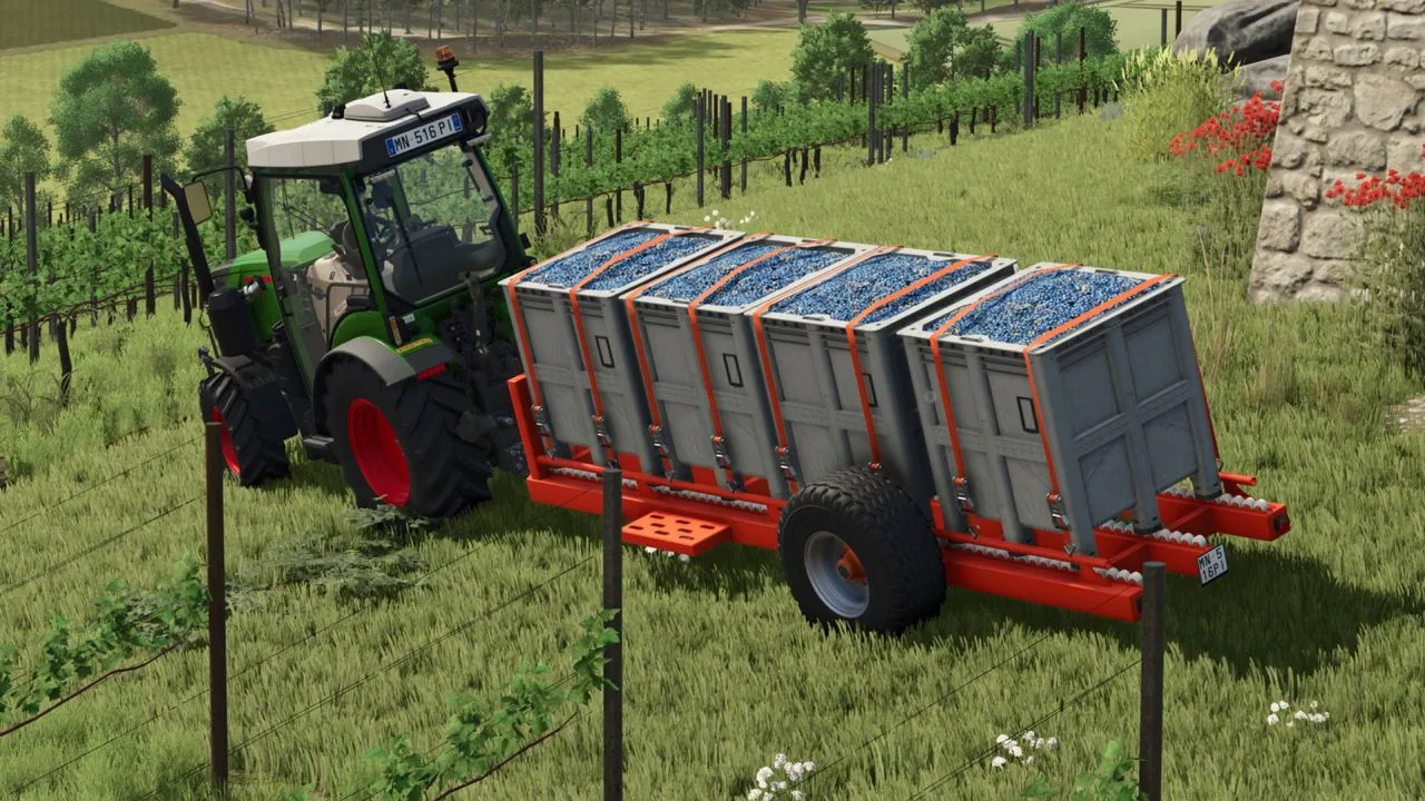 Sadrim fruit dump trailer II FS25 - screenshot 3