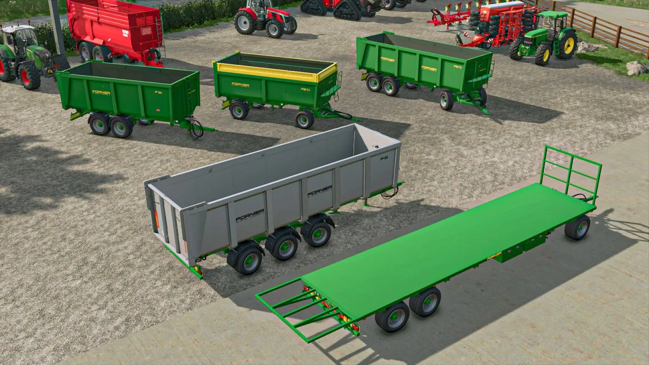Fornier Trailer Pack FS25 - screenshot 1
