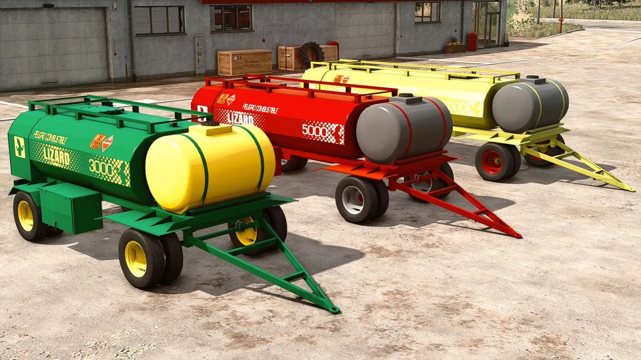 Lizard Fuel Tanks FS25 - screenshot 1
