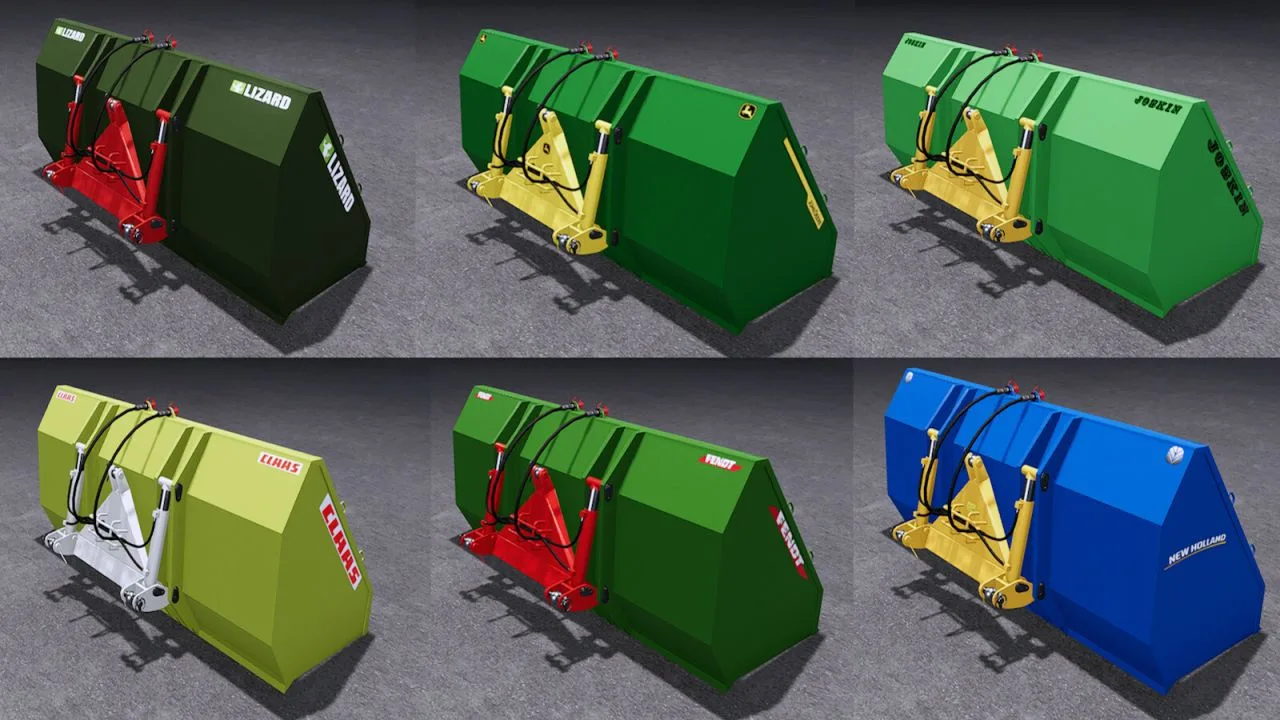 Bucket Hydraulic 3 Points FS25 - screenshot 1