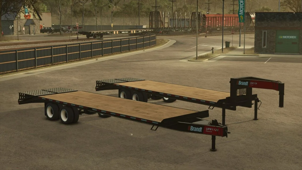 Brandt 1124 Deckover Trailer FS25 - screenshot 3