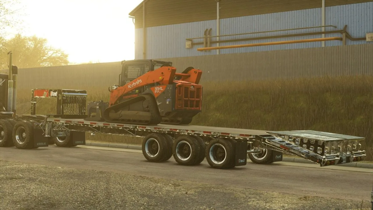 Brandt 1124 Deckover Trailer FS25 - screenshot 1