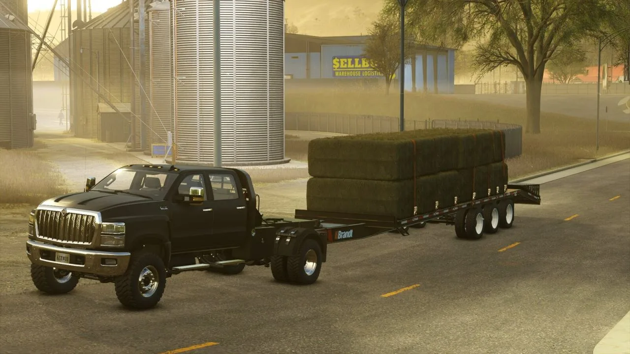 Brandt 1124 Deckover Trailer FS25 - screenshot 2