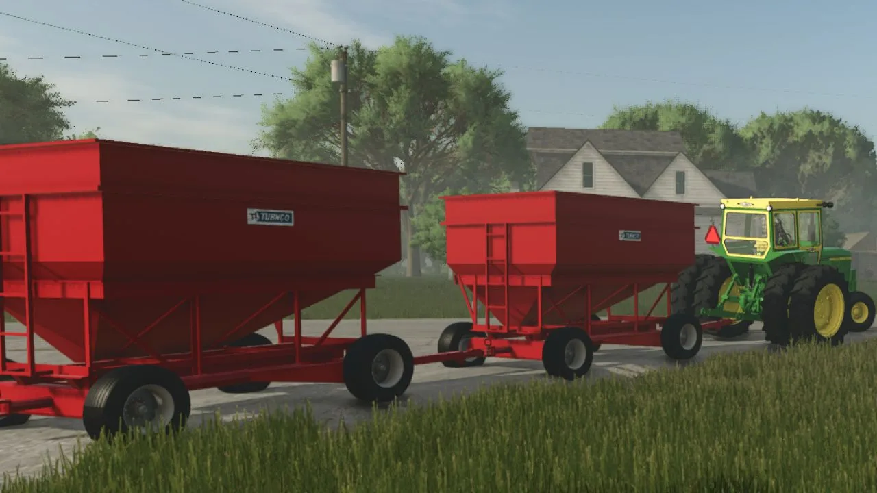 Turnco Gravity Wagons FS25 - screenshot 1