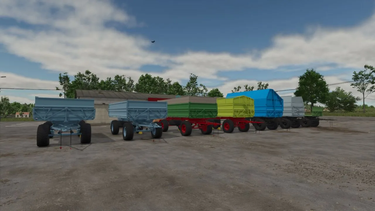 HW80 Trailer FS25 - screenshot 2