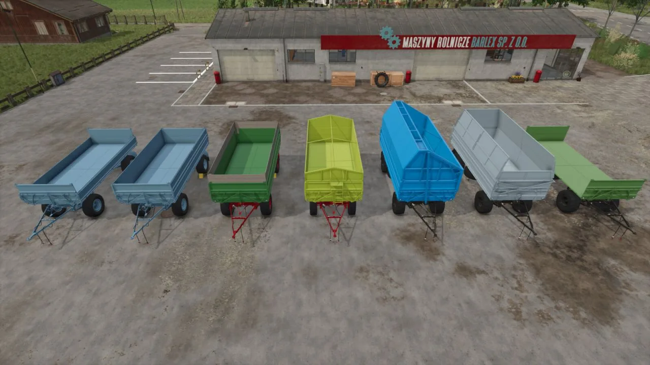 HW80 Trailer FS25 - screenshot 1