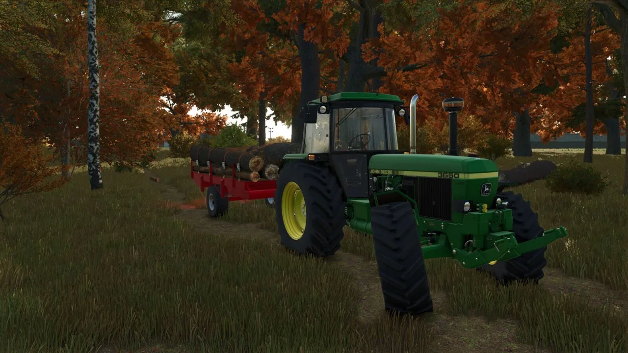 Woodtrailer FS25 - screenshot 1