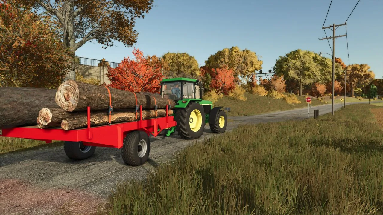 Woodtrailer FS25 - screenshot 3