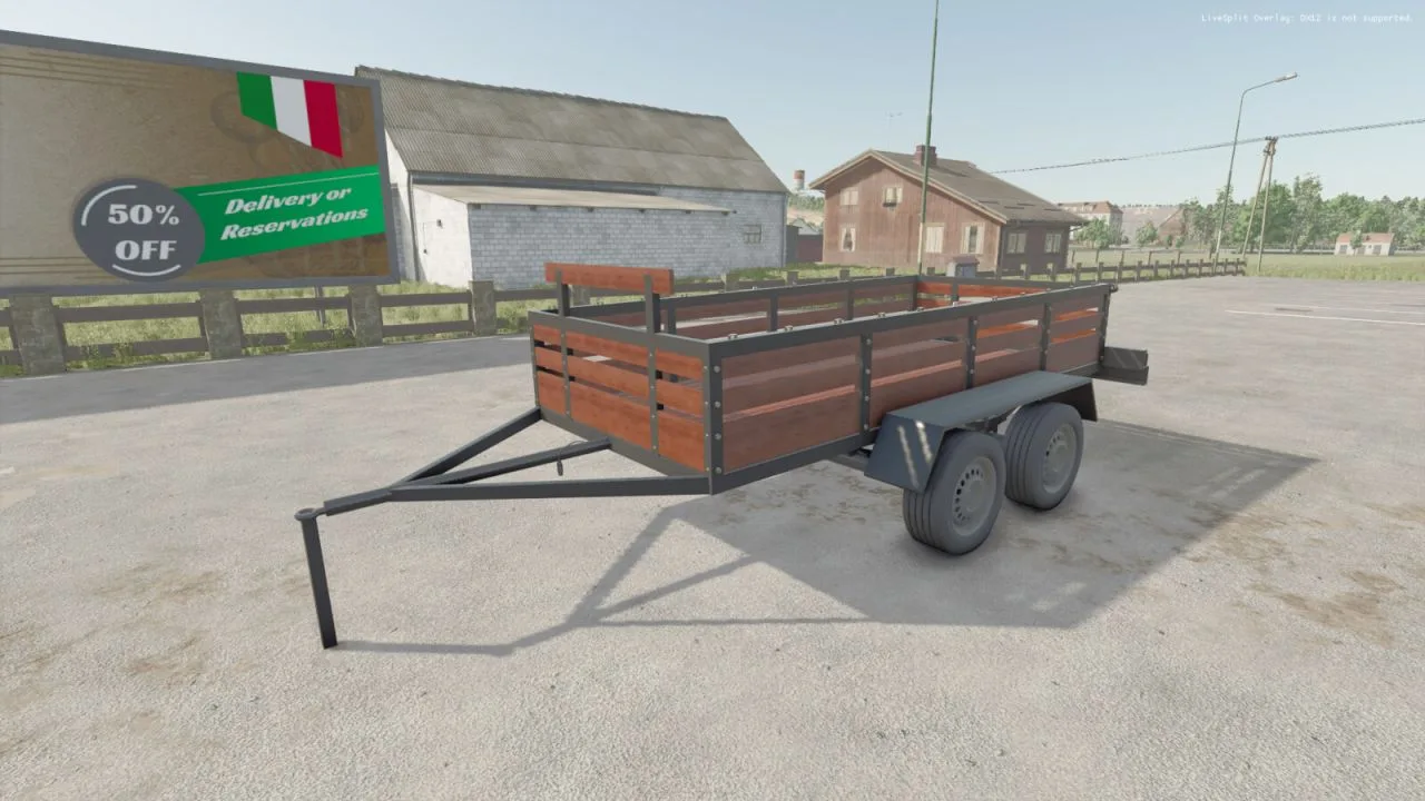 Lizard Brazilian Trailer FS25 - screenshot 1