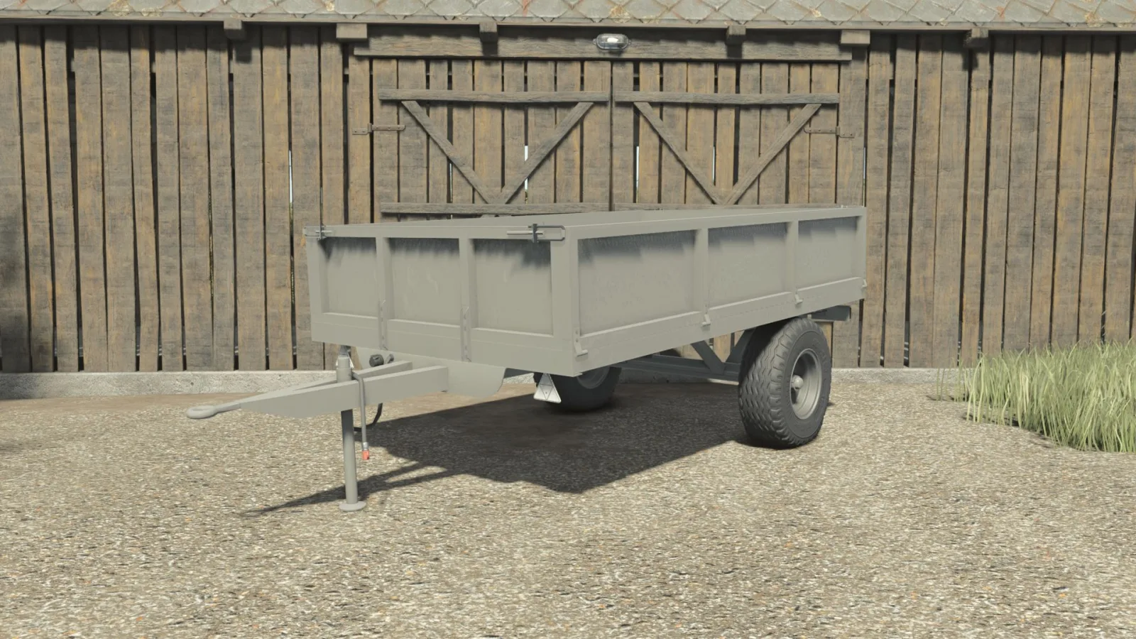 Single Axle Trailer FS25 - screenshot 1