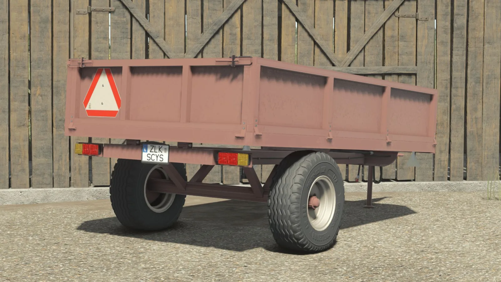 Single Axle Trailer FS25 - screenshot 2