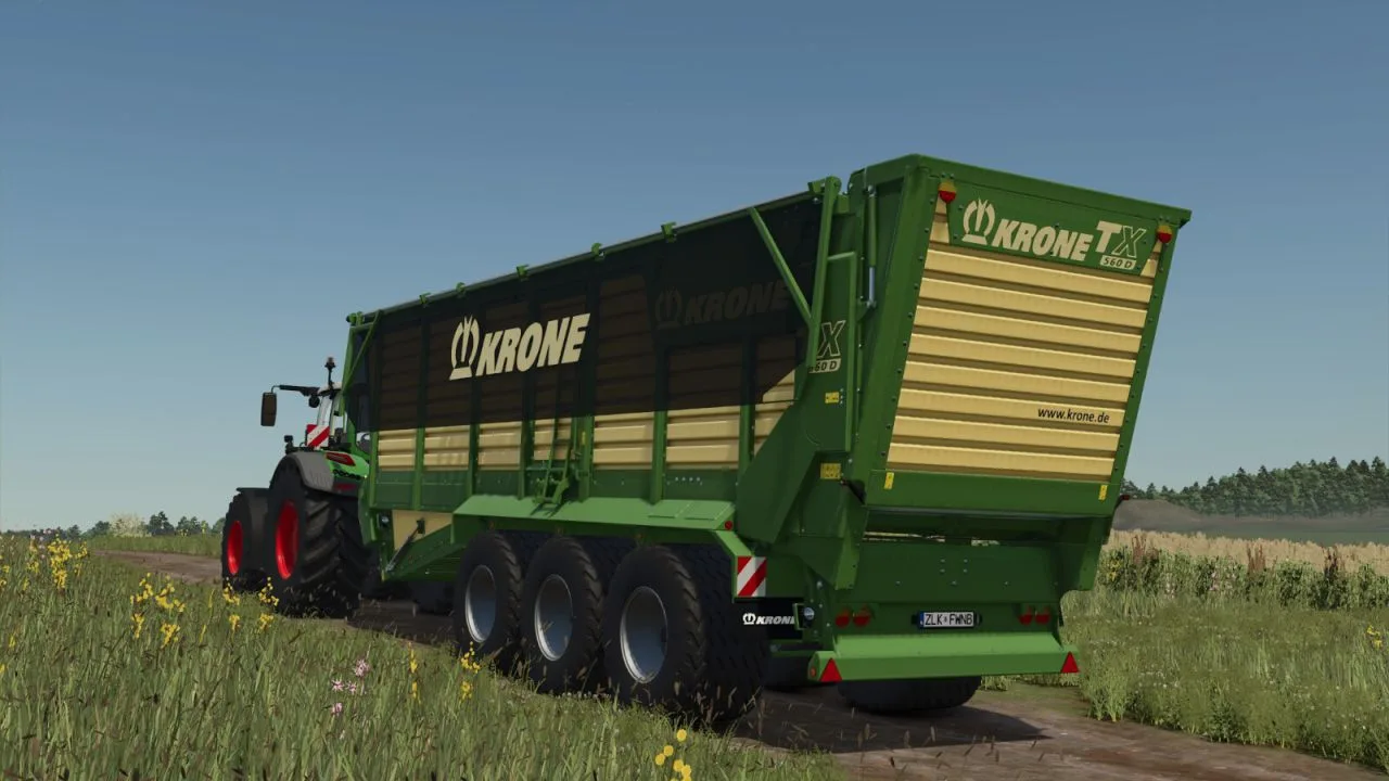 Krone TX 560 D FS25 - screenshot 2