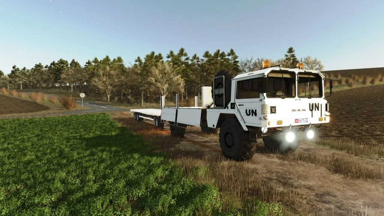MAN 8×8 Heavy Utility Truck (UN Configuration) V1.0