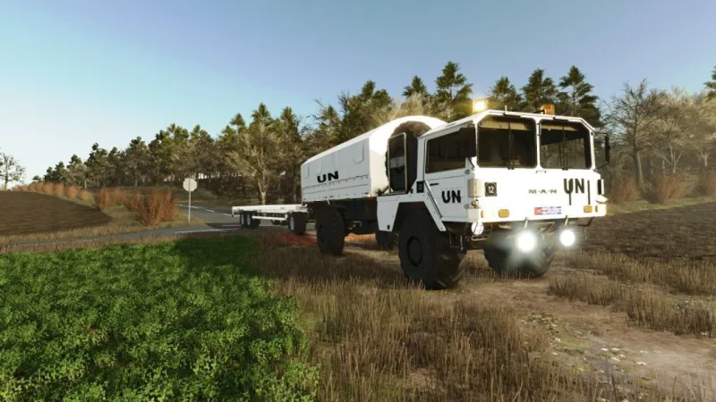 MAN 8×8 Heavy Utility Truck (UN Configuration) V1.0