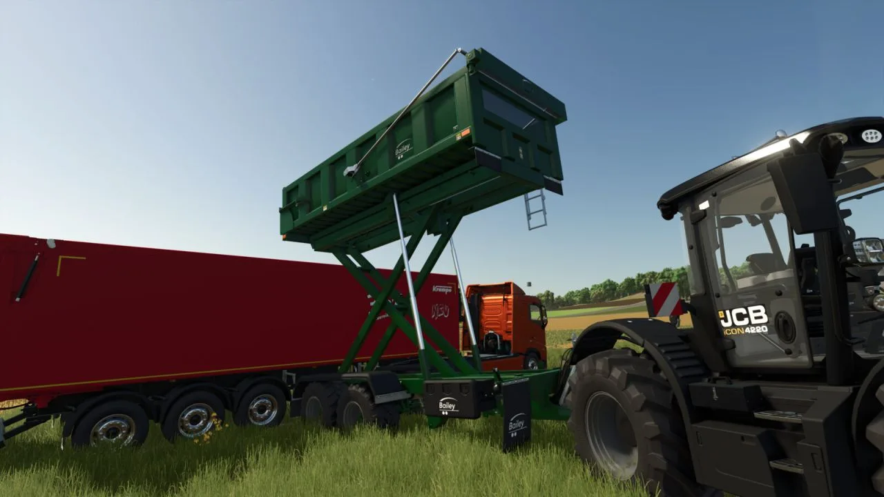 Bailey High Lift Trailer FS25 - screenshot 1