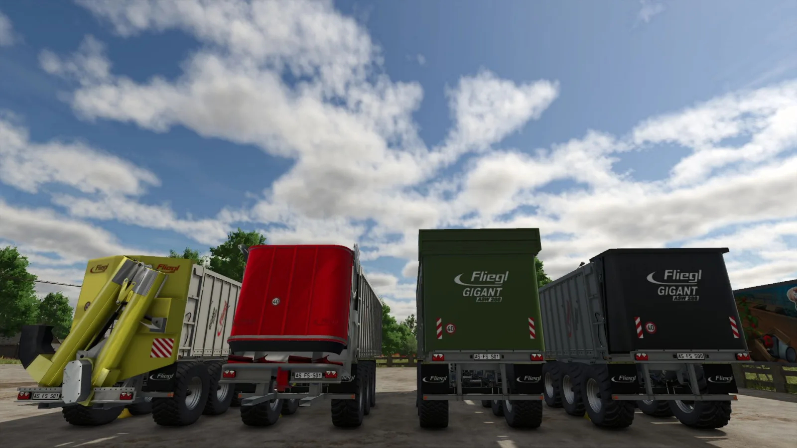 Fliegl ASW 288 MultiTrailer FS25 - screenshot 1