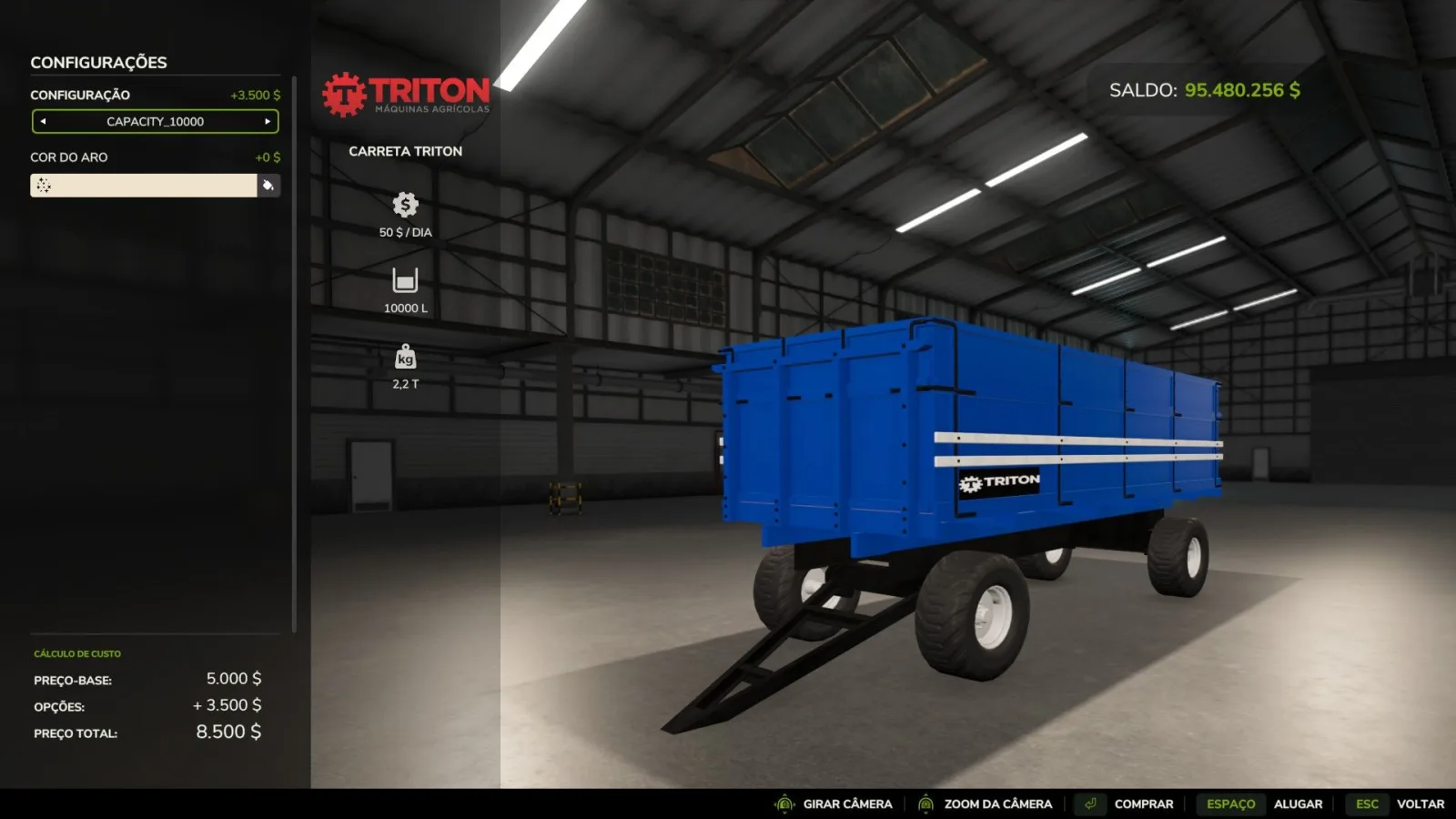CARRETA TRITON FS25 - screenshot 3