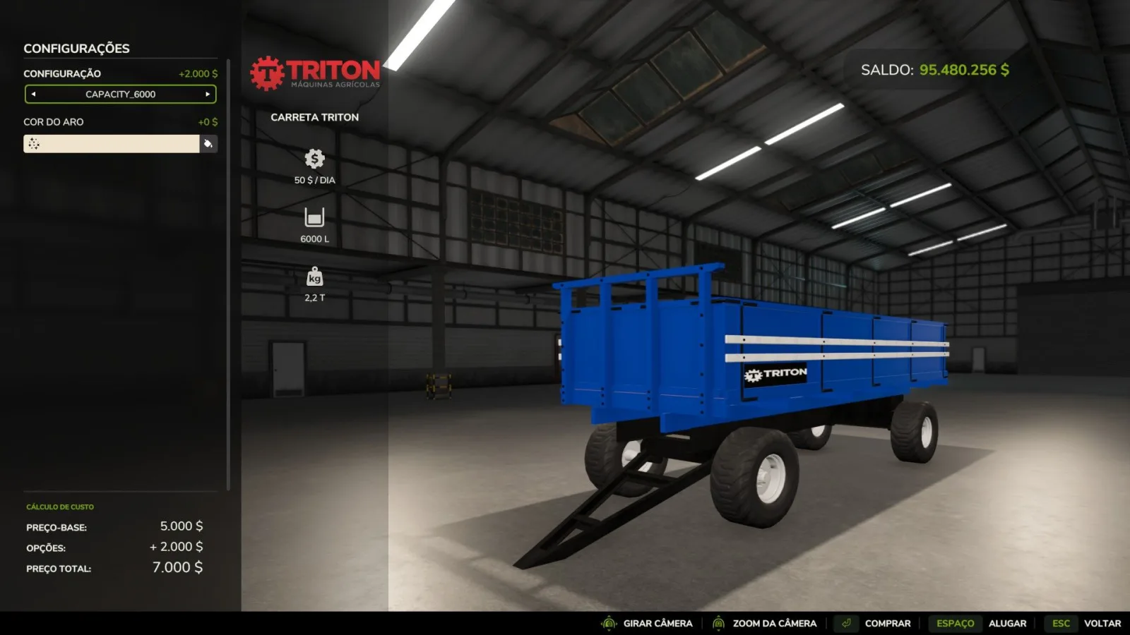 CARRETA TRITON FS25 - screenshot 2