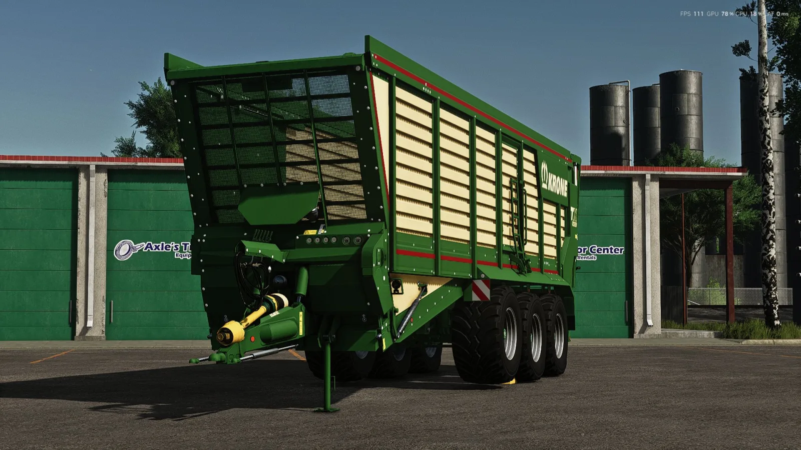 Krone TX 560 FS25 - screenshot 2