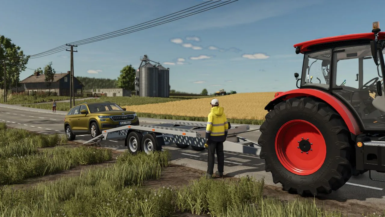 Lizard Car Tow Trailer FS25 - screenshot 3