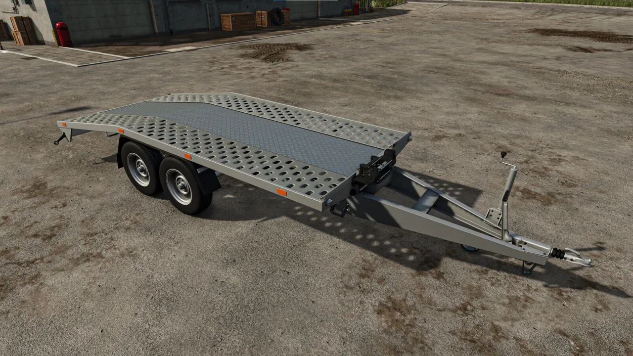 Lizard Car Tow Trailer FS25 - screenshot 1