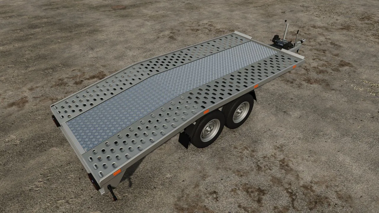 Lizard Car Tow Trailer FS25 - screenshot 2