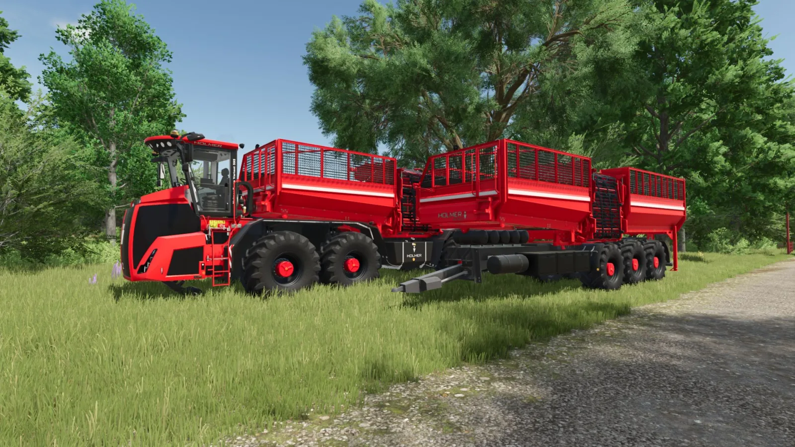 Holmer Variant 595 FS25 - screenshot 1