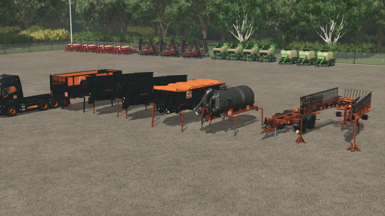 Mega Pack Volvo with ties FS25 - screenshot 3