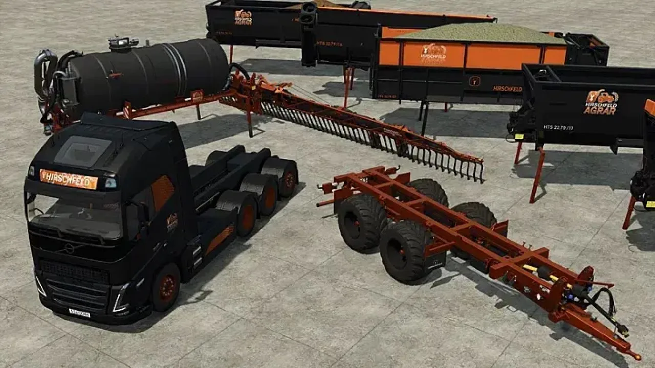 Mega Pack Volvo with ties FS25 - screenshot 1