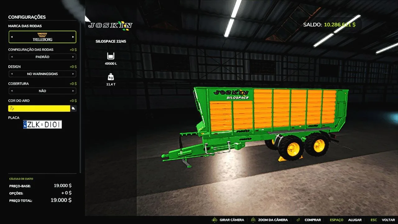 Joskin Silospace 2245 FS25 - screenshot 2