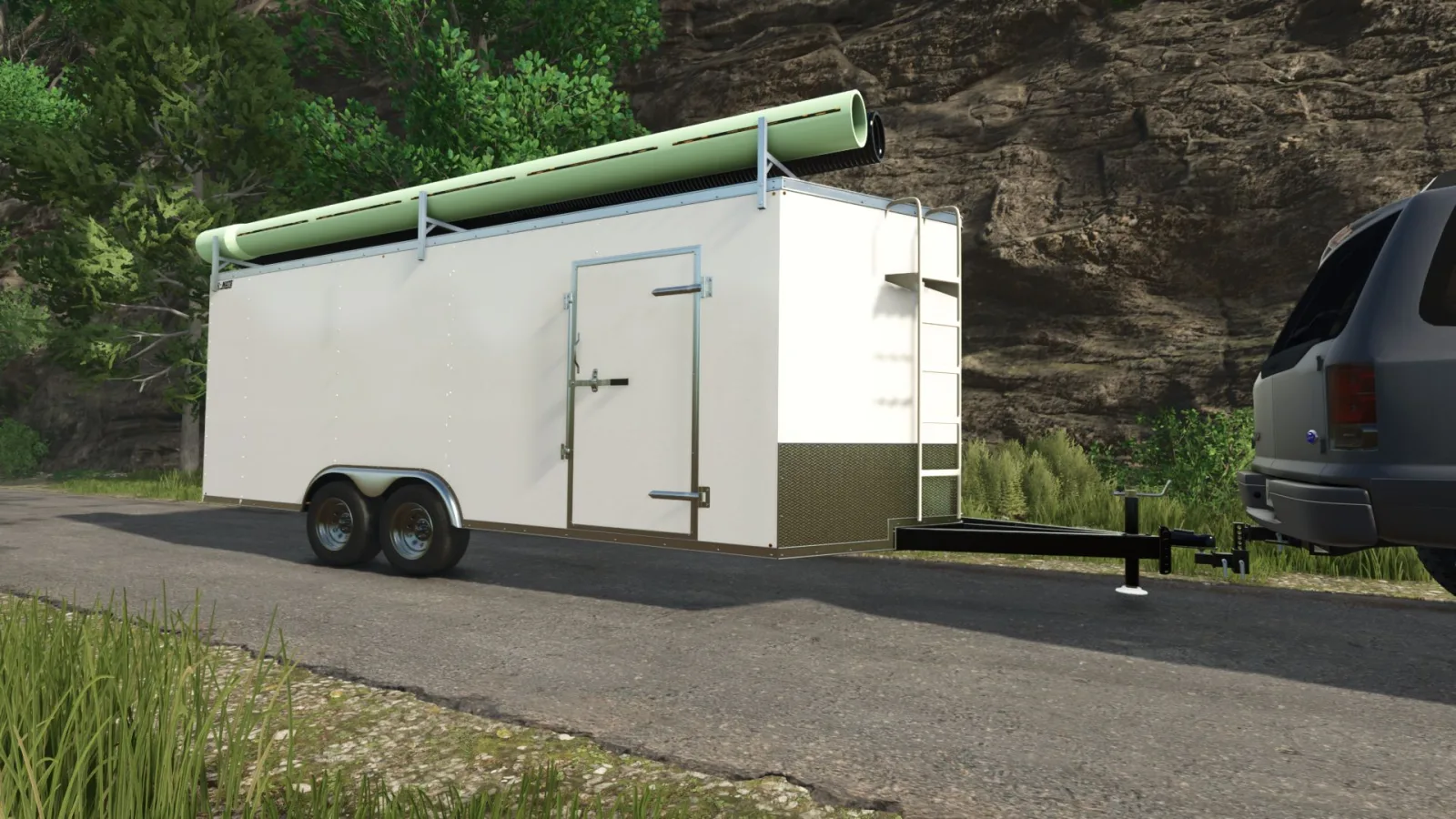 20ft Enclosed Trailer FS25 - screenshot 2