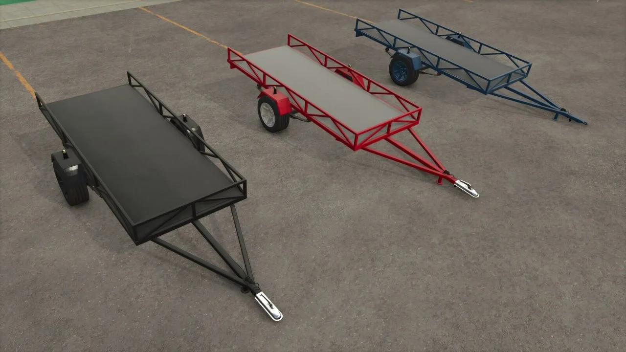 Lizard Self-Made Trailer FS25 - screenshot 3