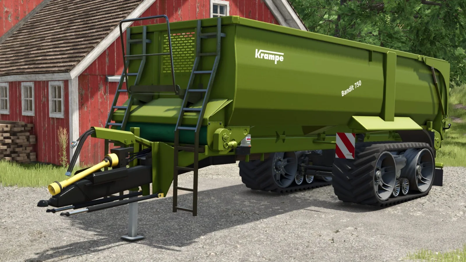 Krampe Bandit 750 TerraTrac WobbyTec - FS25 - screenshot 1