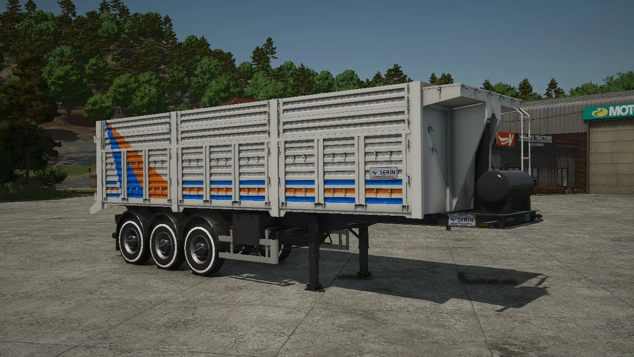 Serin Ultra 8200 Dump Trailer FS25 - screenshot 1