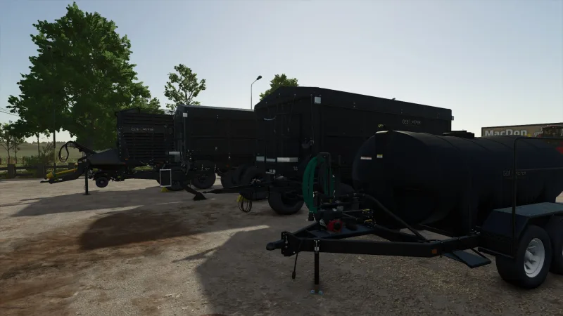 Flex trailer Gebr.Meyer FS25