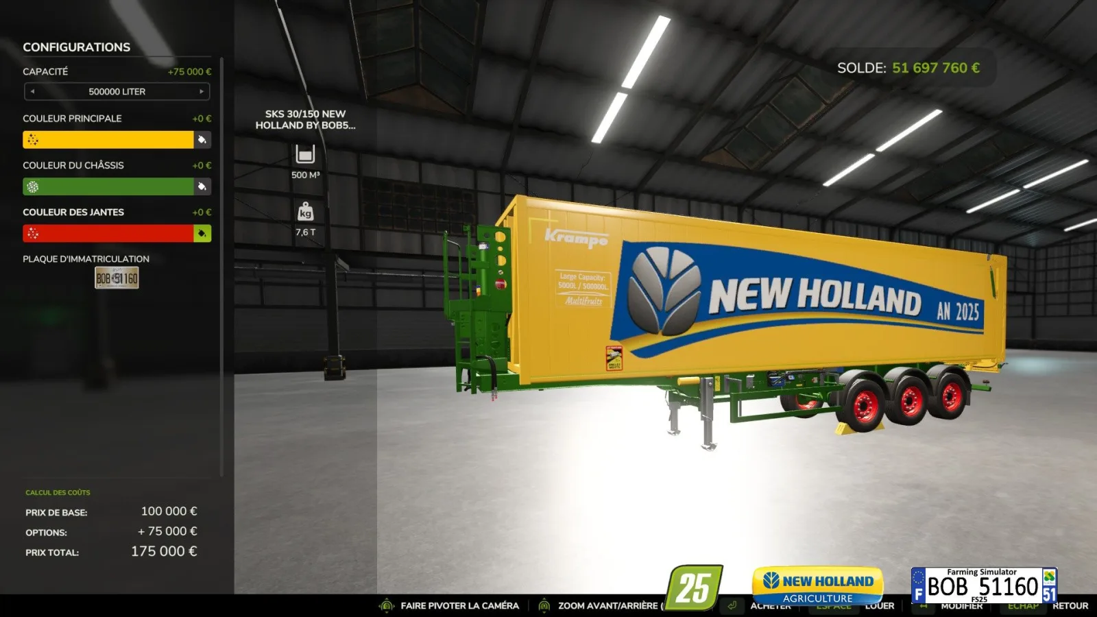 Sks 30/150 New Holland FS25 - screenshot 2