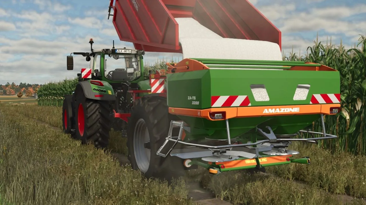 Sopema Fertilizer Trailer FS25 - screenshot 2