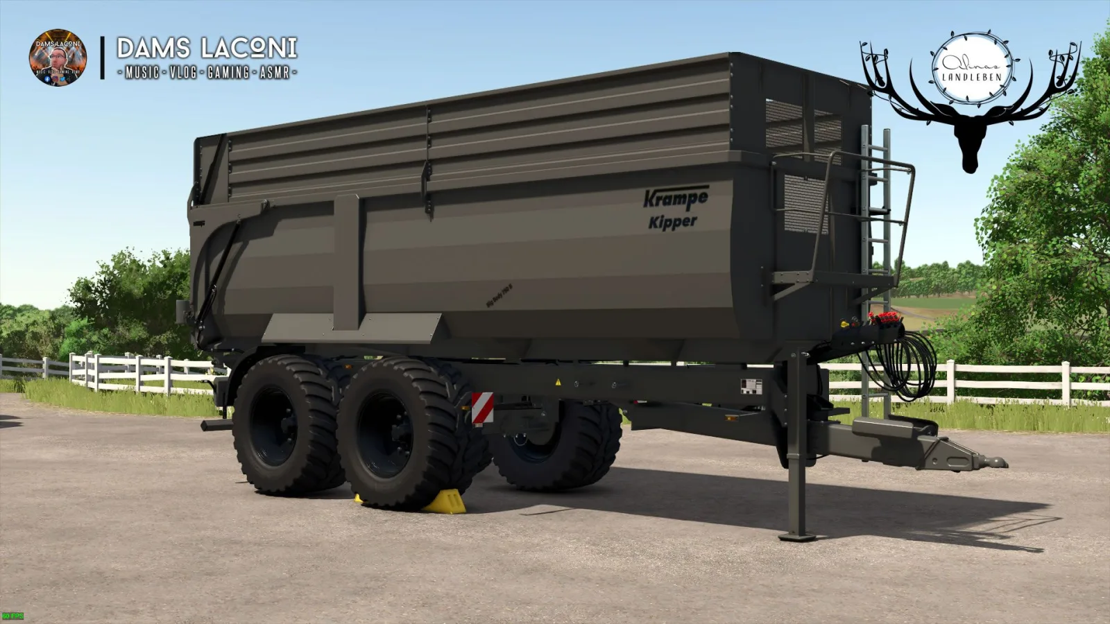 Krampe Big Body 750 S Alinas Landleben FS25 - screenshot 1