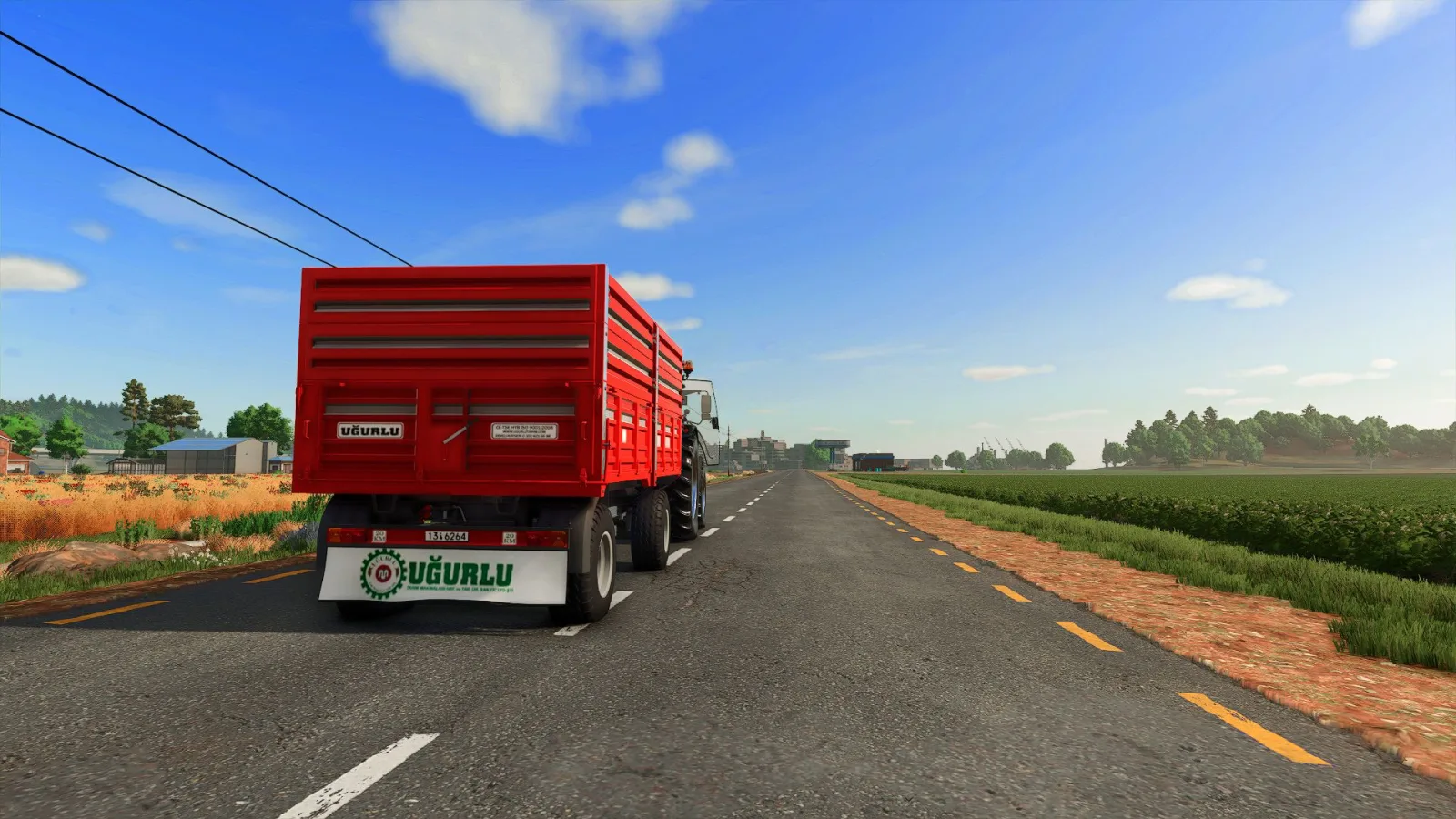 Ugurlu Agricultural Trailer 5T FS25 - screenshot 2