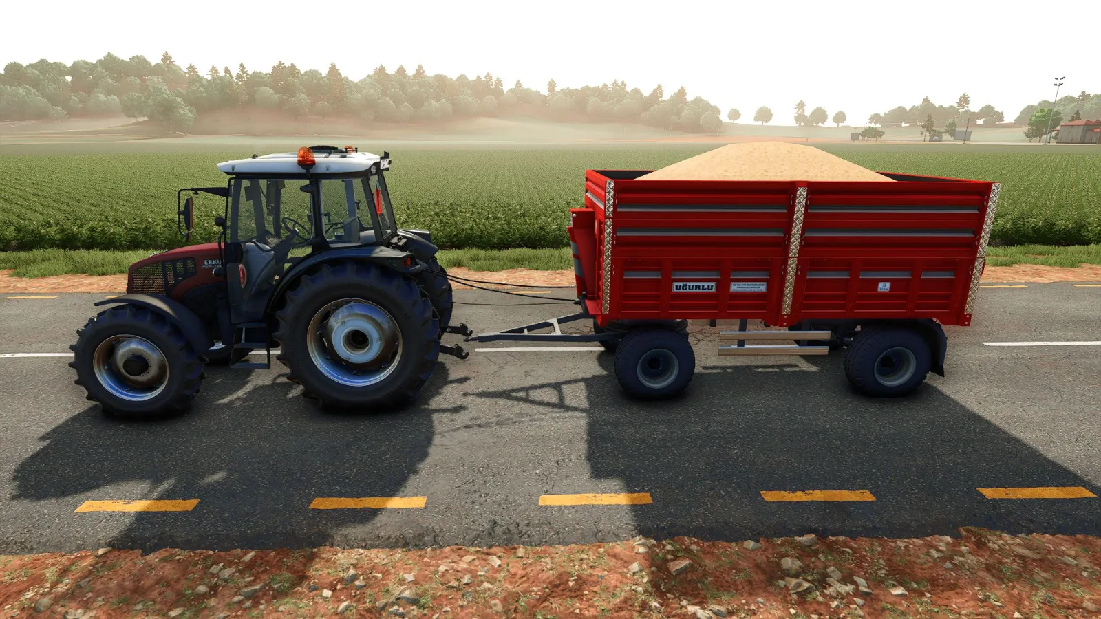 Ugurlu Agricultural Trailer 5T FS25 - screenshot 1