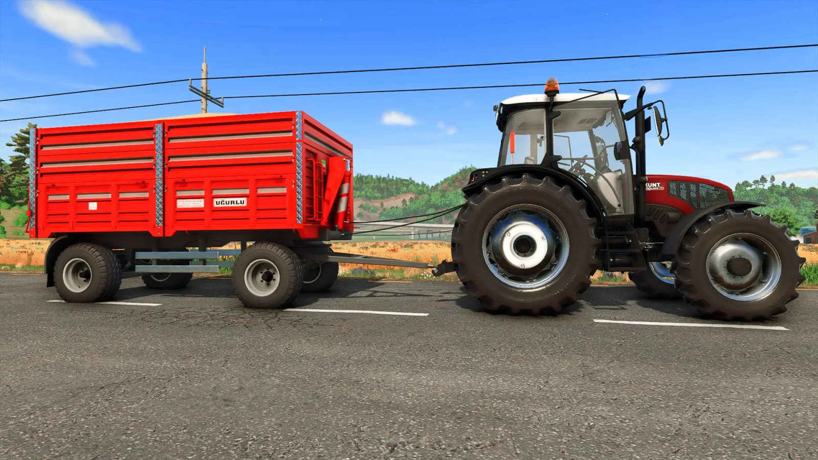 Ugurlu Agricultural Trailer 5T FS25 - screenshot 3