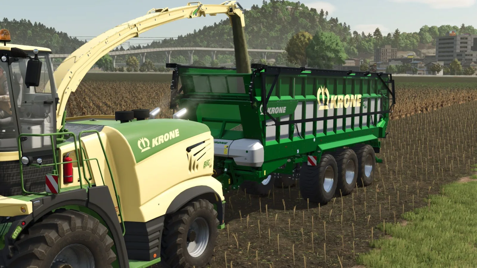 Krone GX520 (100.000L) FS25 - screenshot 2