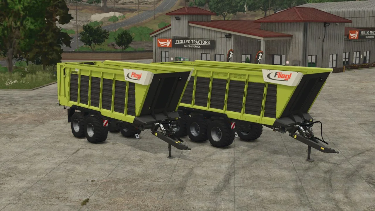 Fliegl CARGOS 750/760 FS25 - screenshot 1