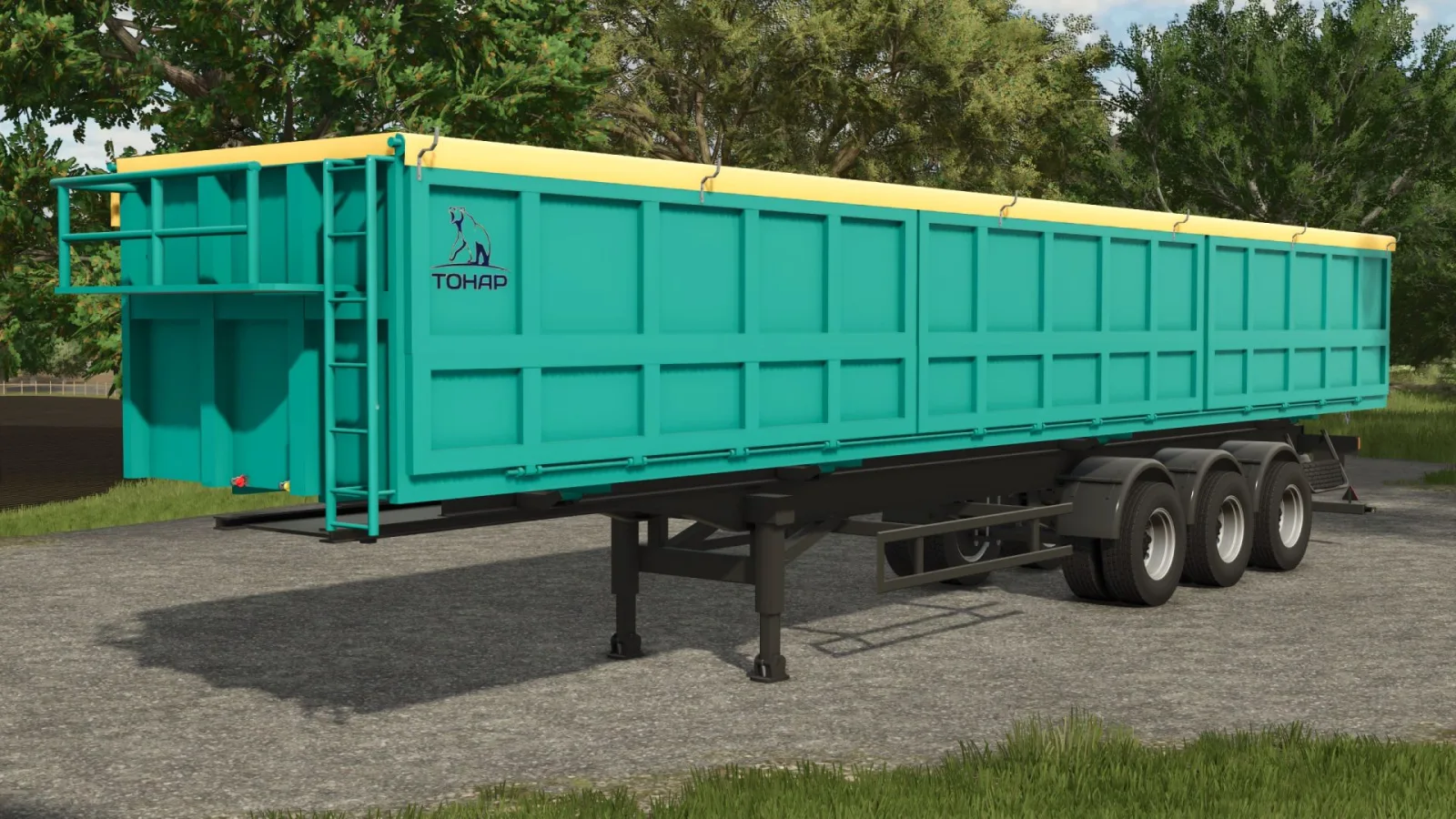 Toner trailer FS25 - screenshot 1