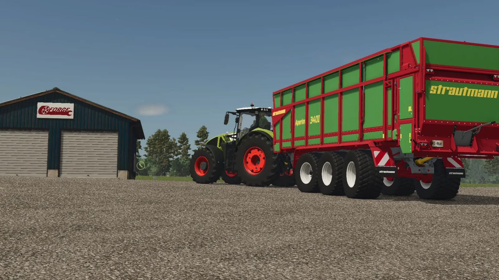 Strautman Aperion 7300 FS25 - screenshot 1